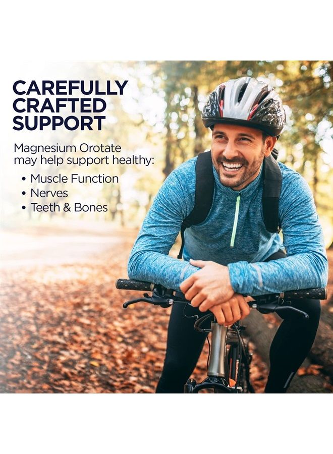 KAL Magnesium Orotate 200 mg, Superior Absorption Formula, Chelated for Healthy Bones, Teeth, Nerve and Muscle Function, Vegetarian, Non-GMO, Gluten Free - 30 Servings, 120 VegCaps - Image 3