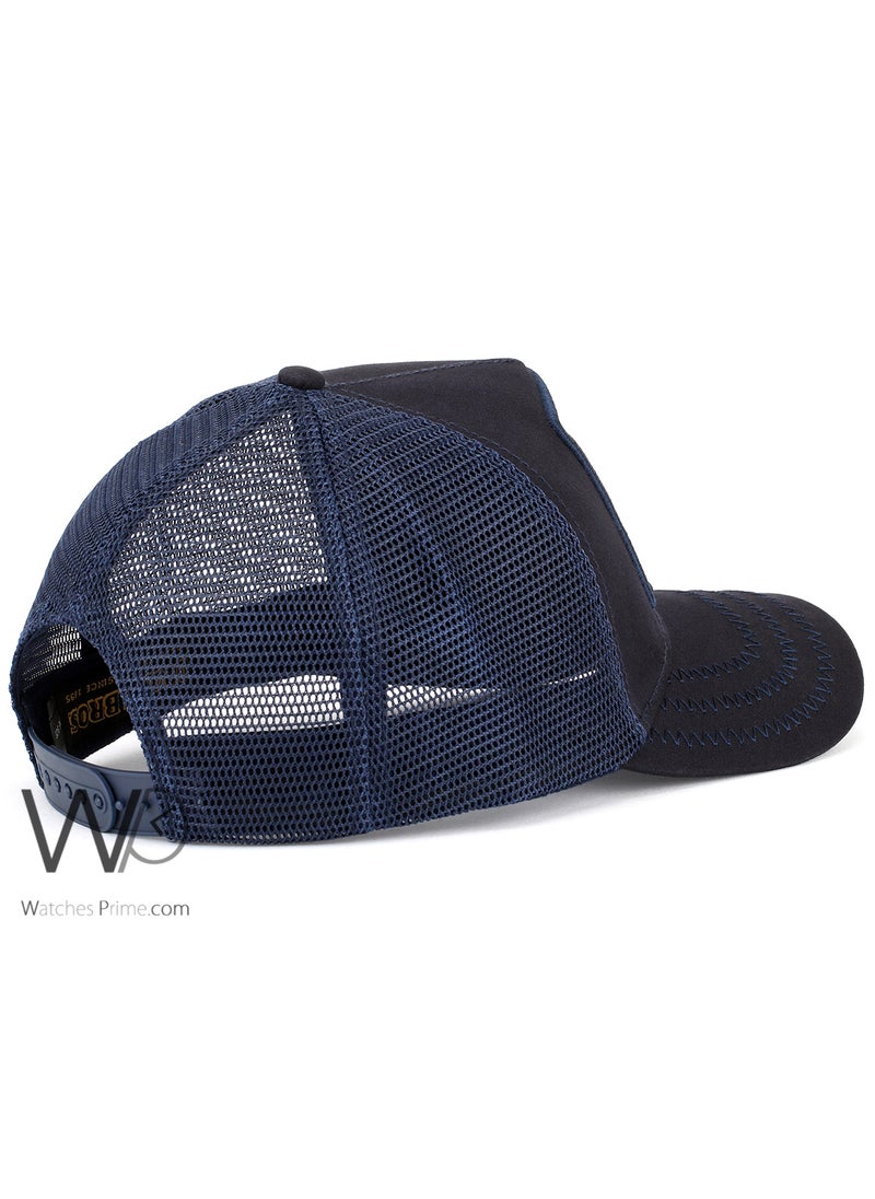Goorin Bros Goorin Bros Shark Trucker Mesh Cap Navy Blue Color Cotton Hat For Men  - Image 2