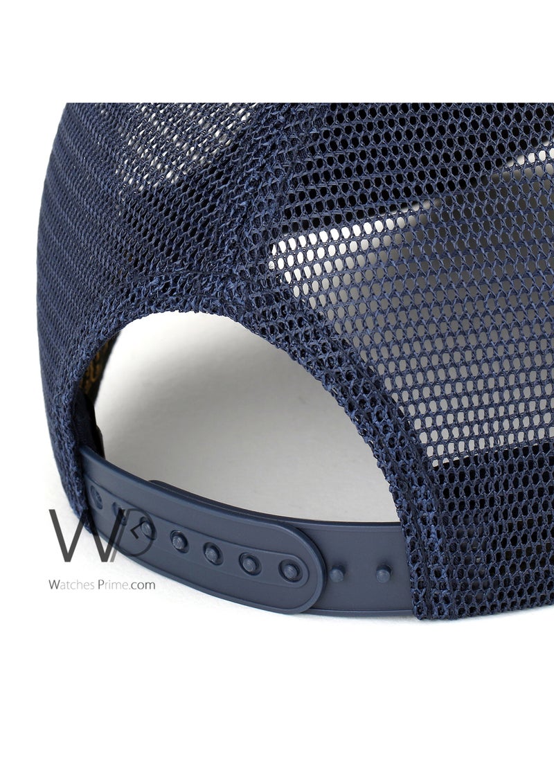 Goorin Bros Goorin Bros Shark Trucker Mesh Cap Navy Blue Color Cotton Hat For Men  - Image 3