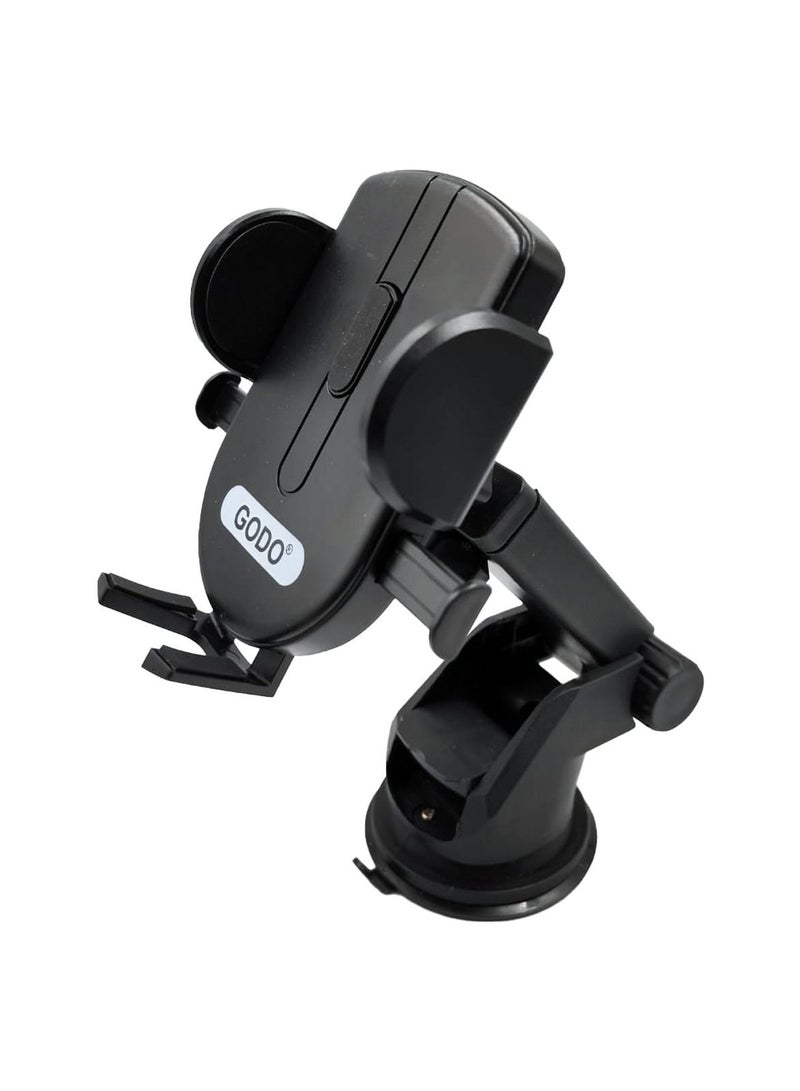 Godo Premium Quality  mobile holder for the car black color - Image 1
