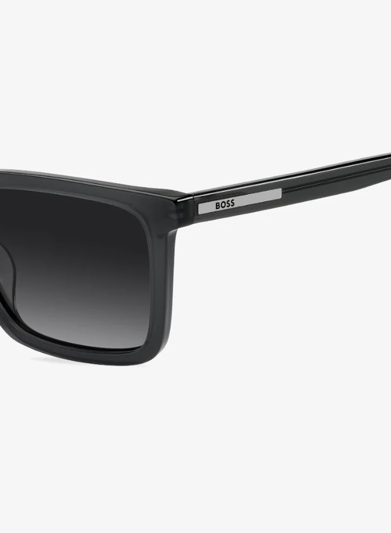 Hugo Boss  HUGO BOSS BOSS 1893/G/S Sunglasses Grey Rectangular  | Best Price UAE