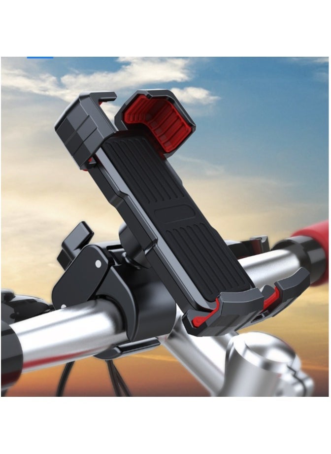Cuken Bicycle Cell Phone Mount Phone Holder for Bike and Motorcycle Phone Mount Bicycle Cell Phone Mount Cycling Phone Mounts Clamp for Handlebar  - Image 5