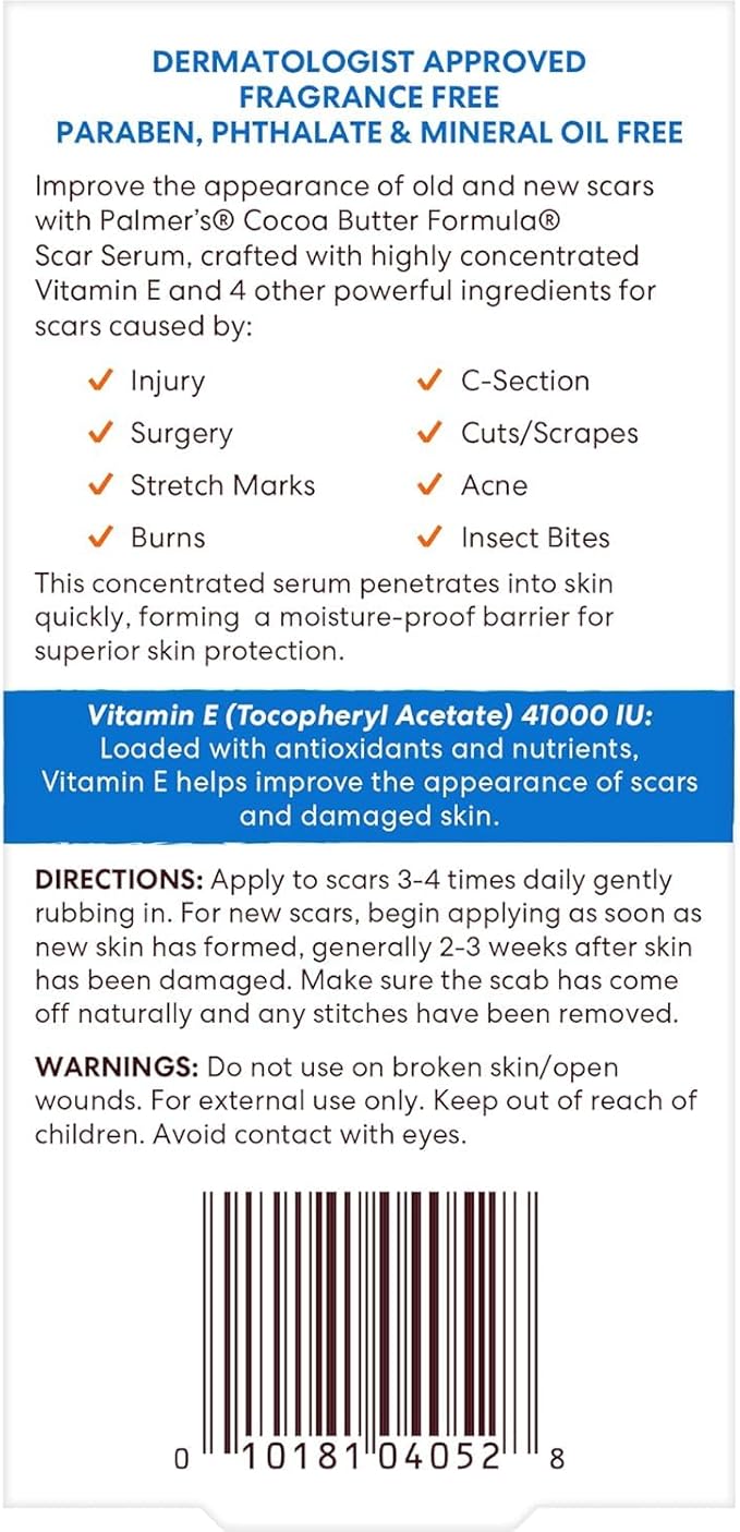 PALMER'S Palmers Cocoa Butter Formula Scar Serum 1 oz - Image 3