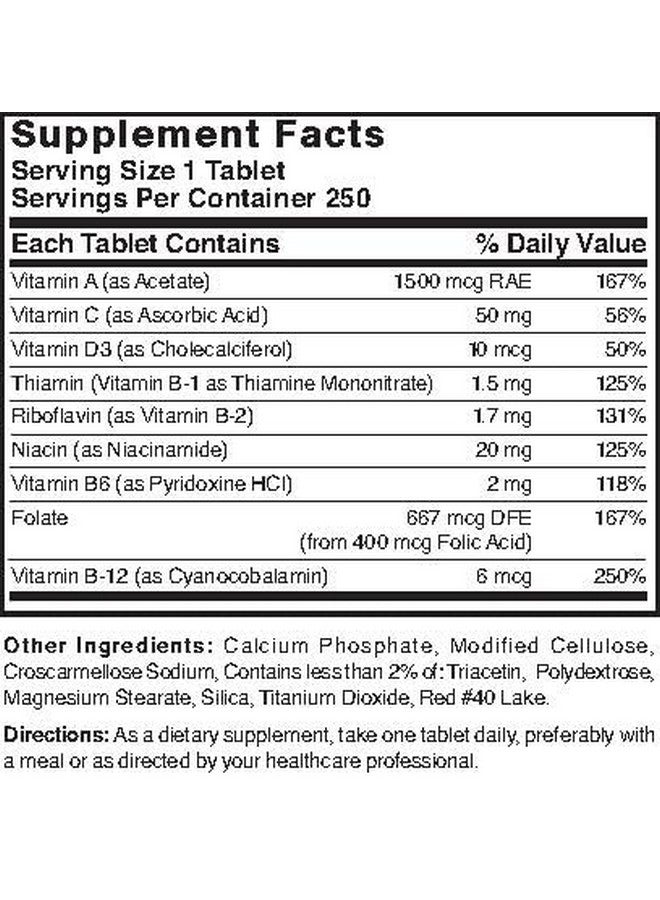 Nature's Blend فيتامينات ناتشرز بليند اليومية 250 قرص - Image 3
