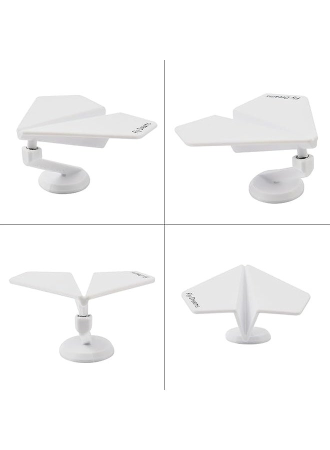 Funny Airplane Car Dashboard Decoration, Swinging Airplane Ornament for Stress Relief, Unique Dashboard Ornament for Car Interior Decoration Accessories (White) - Image 4