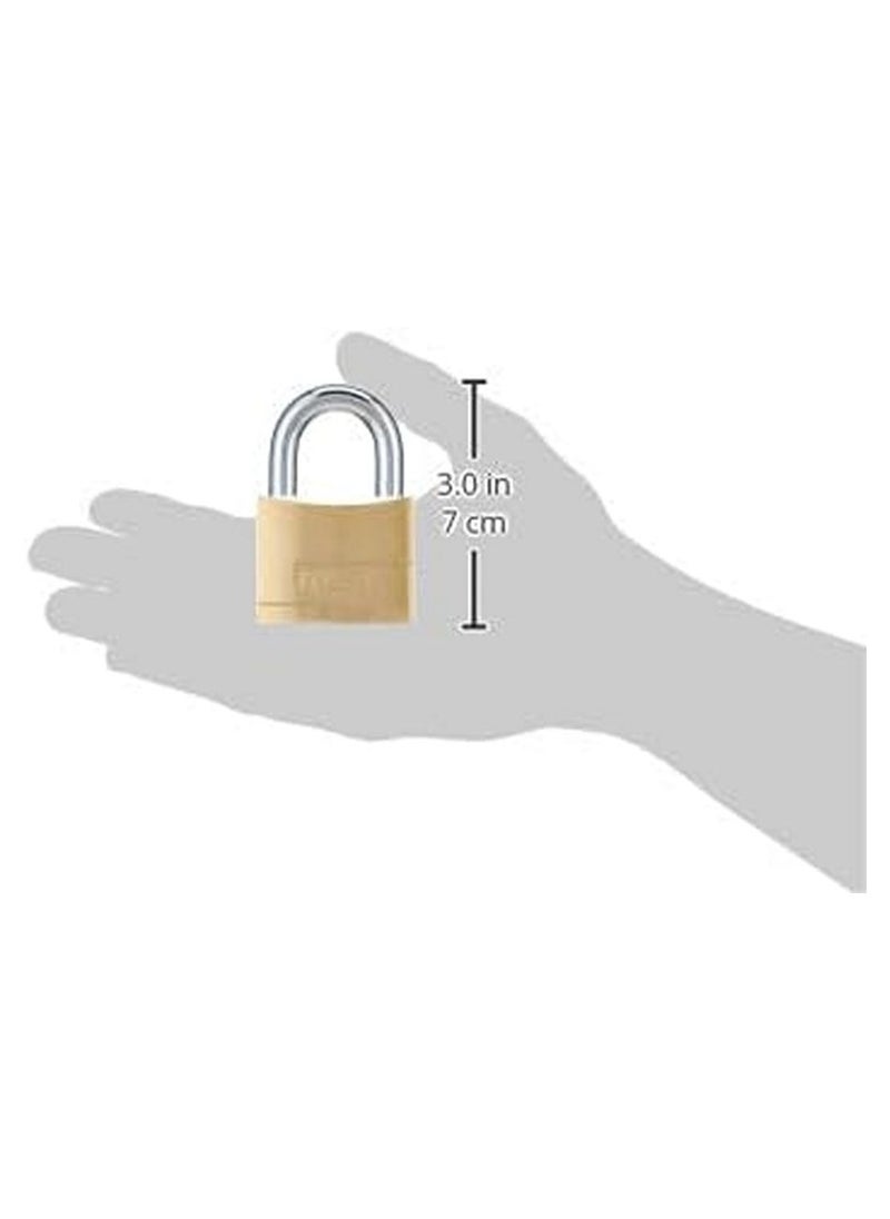 TOTAL Heavy Duty Brass Padlock 50 MM  - Image 2