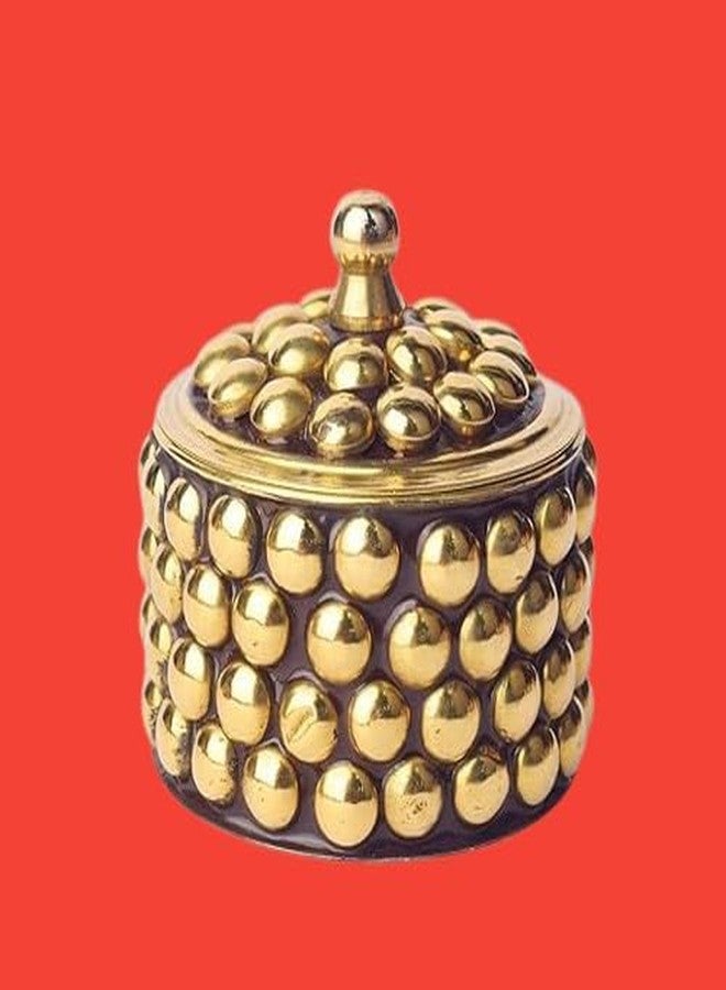 Awadh Sindoor Dani, Sndoor Box, Kumkum Box Sindoor Dibbi | Puja Articles Gifting Sindoor DibbiKumkum Box Kumkum Holder Ideal for Gifting & Decoration Sindooe storage box - Image 3