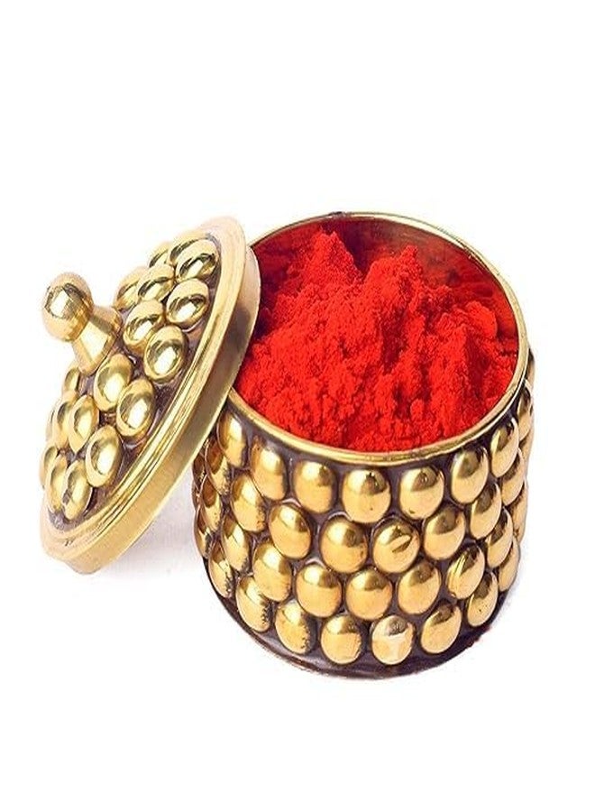 Awadh Sindoor Dani, Sndoor Box, Kumkum Box Sindoor Dibbi | Puja Articles Gifting Sindoor DibbiKumkum Box Kumkum Holder Ideal for Gifting & Decoration Sindooe storage box - Image 2