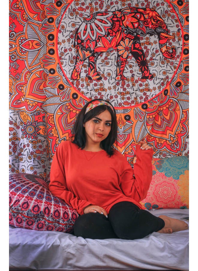 Hendi Mandala Bohemian Mandala Printed Wall Tapestry – Colorful Hippie Art Décor – Lightweight Polyester –  Bedroom, Living Room, Dorm Decoration - Image 1