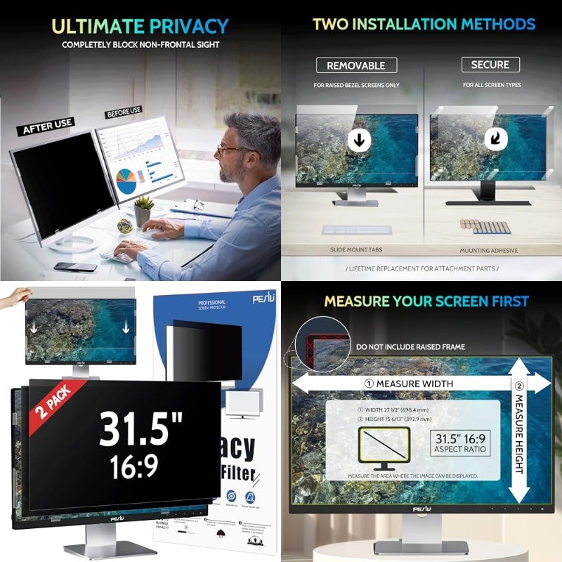 peslv Peslv 31 Privacy Screen 31.5 inch ZA0E39B80F85C7C522B14Z