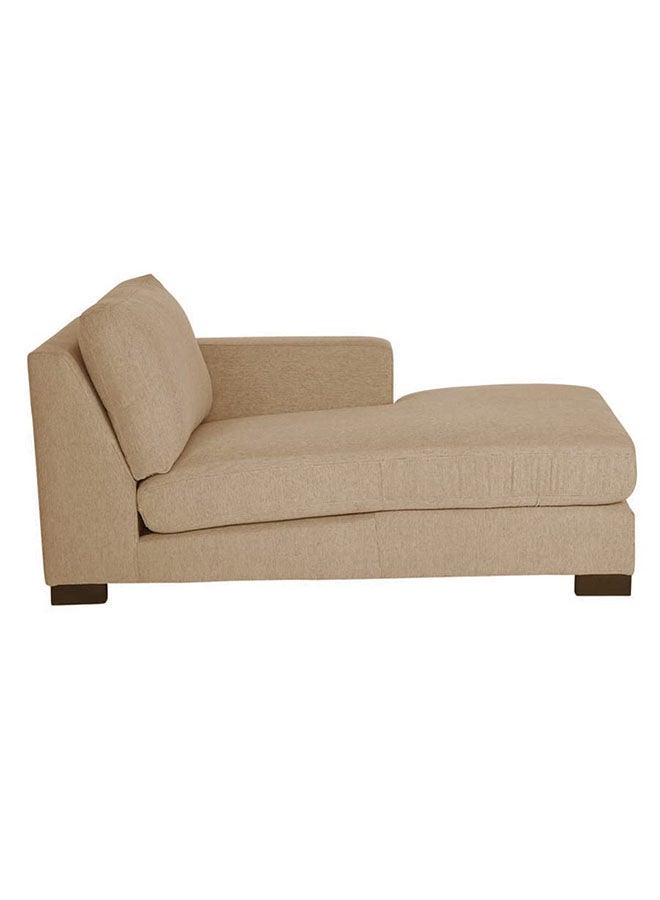 REGAL IN HOUSE Right Corner Sofa with Left Armrest Upholstered in Linen 85x168x88 cm-Light Brown - Image 2