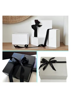Unique Black Ribbon 1-1/2 Inch, 25 Yards Solid Satin Fabric Ribbons for Gift Wrapping, Christmas Garland, Christmas Tree Ornaments, Bows Making, DIY Crafts, Sewing Projects and Wedding Party  - Image 4