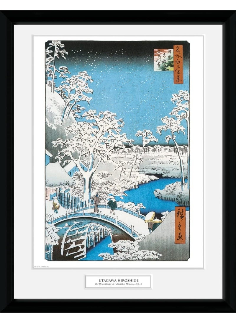 GB eye Framed Print, Multi-Colour, 30x40cm