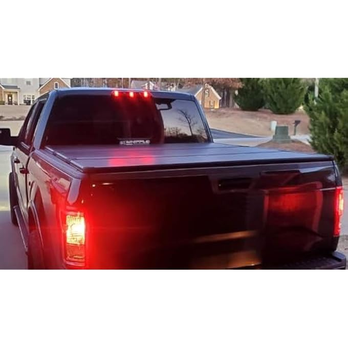 iJDMTOY Smoked Lens RaptorStyle 3Dot Led High Mount Third Brake Light Kit Compatible With Ford 20152020 F150 2017Up F250 F350 2019Up Ranger 2022Up Maverick Excluding Raptor - Image 5