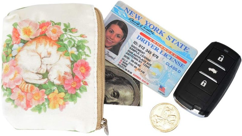 ARRIZO Women and Girls Cute Fashion Coin Purse Wallet Bag Change Pouch Key Holder - Image 5