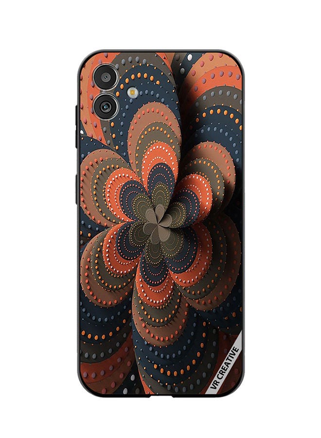 VR CREATIVE Protective Case Cover For Samsung Galaxy F14 Flower Design Multicolour - Image 1