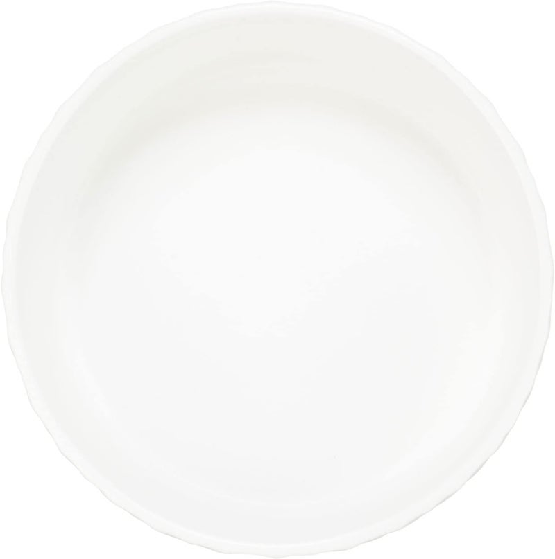 Trixie Wavy Pattern Ceramic Dog Bowl - White 13cm - Image 2