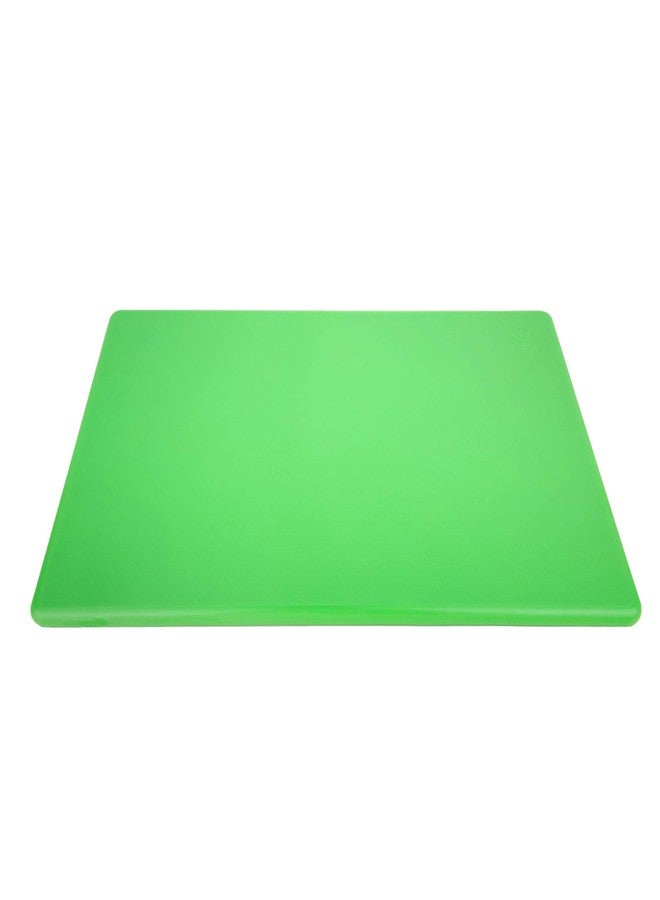 ثيرتين سيفس لوح تقطيع أخضر تجاري - 18 × 12 بوصة، سمك 1/2 بوصة، مصنوع من البولي إيثيلين عالي الكثافة، آمن للاستخدام في غسالة الأطباق، مناسب للسلطات والخضراوات والفواكه، حجم كبير - Image 2