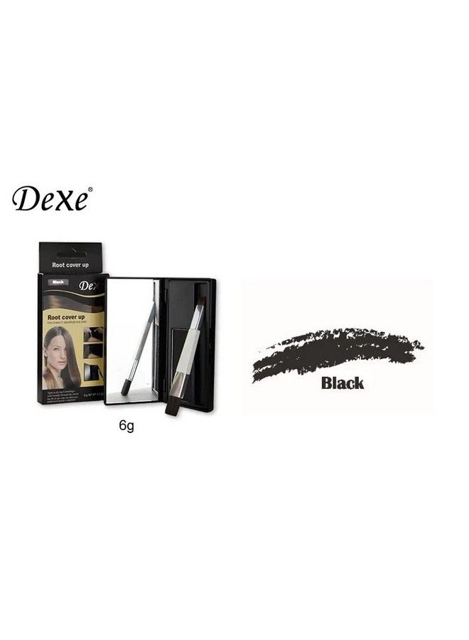eAmaze Dexe Root Cover Up 6Gm (Black) Instantly Cover Greys + Touch Up Highlights Create Thickerlooking Hairlines Waterresistant Sweatresistant Root Concealer (Black) - Image 5