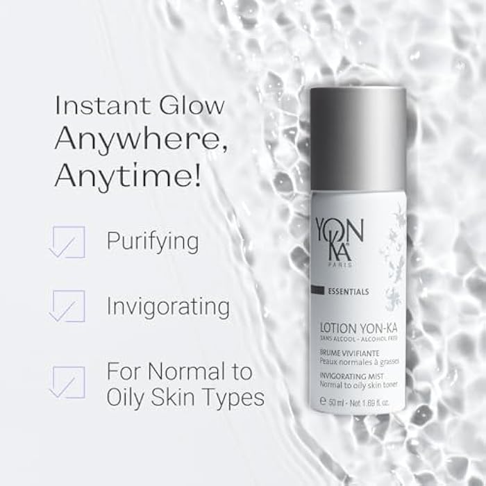 Yonka Yon-Ka Lotion PNG Toner | Refreshing Daily Face Mist with Botanical Essential Oils, Aloe Vera & Rosemary | Hydrates, Soothes & Mattifies | Alcohol-Free Toner for Normal to Oily Skin - Image 2