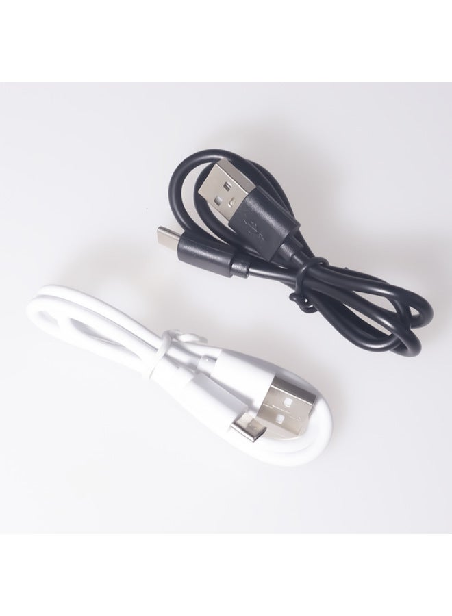 كابل شحن من النوع C سلك طاقة مطابق USB 2A شحن سريع من النحاس النقي سماعة رأس Blue Sky شحن الكنز Tpc لون فاتح: أسود-الطراز: كابل شحن من النوع c 50 سم 1A - Image 4