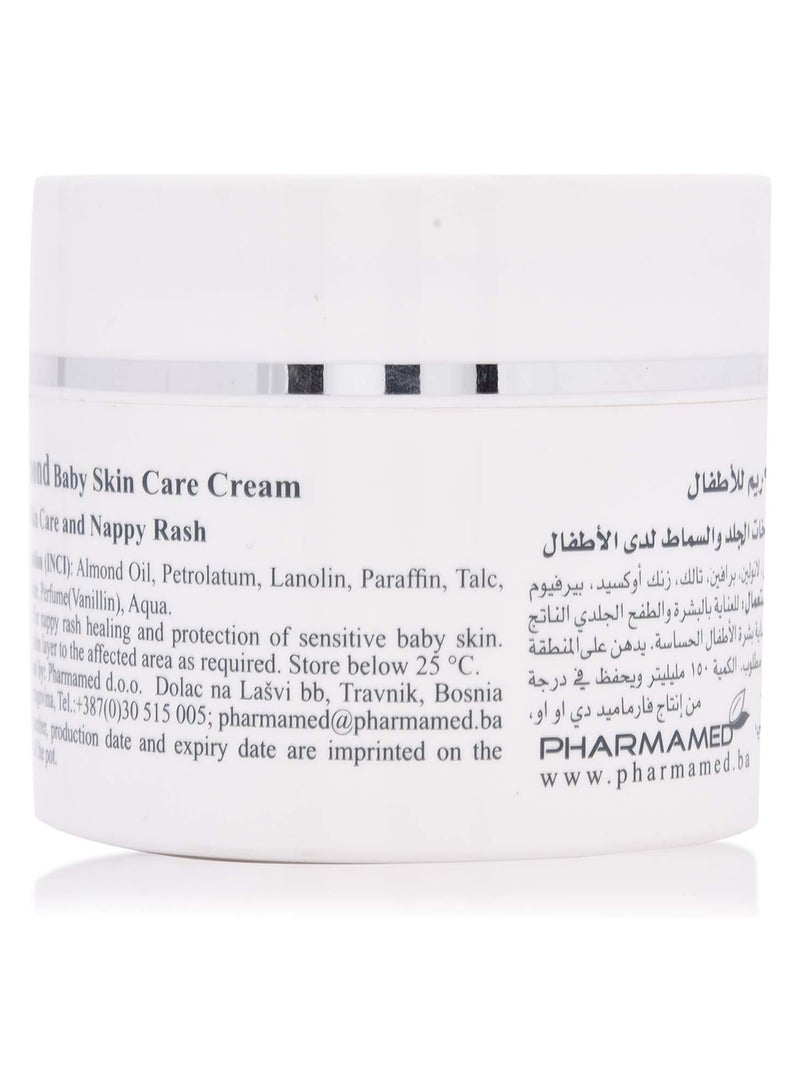 Pharmamed Almond Baby Skin Care Cream 150ml - Image 2