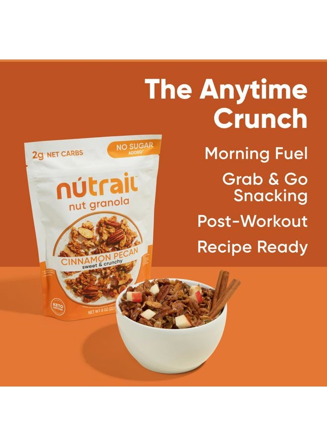 NuTrail ™ - Keto Nut Granola Healthy Breakfast Cereal - Low Carb Snacks & Food - 2g Net Carbs - Almonds, Pecans, Coconut and more - Image 5