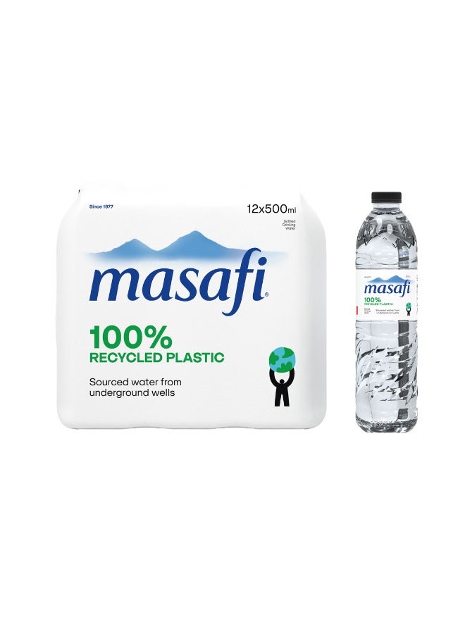 Msafi Buy Masafi Masafi MW rPet 500ML 2 Shrink x 12 Bottles Online | 15 ...