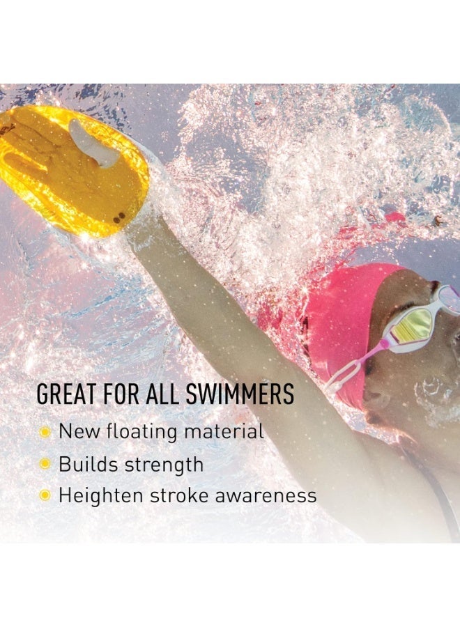 FINIS Agility Floating Swim Paddles - Strapless Design for Stroke Technique - Instant Feedback - Medium - Image 3