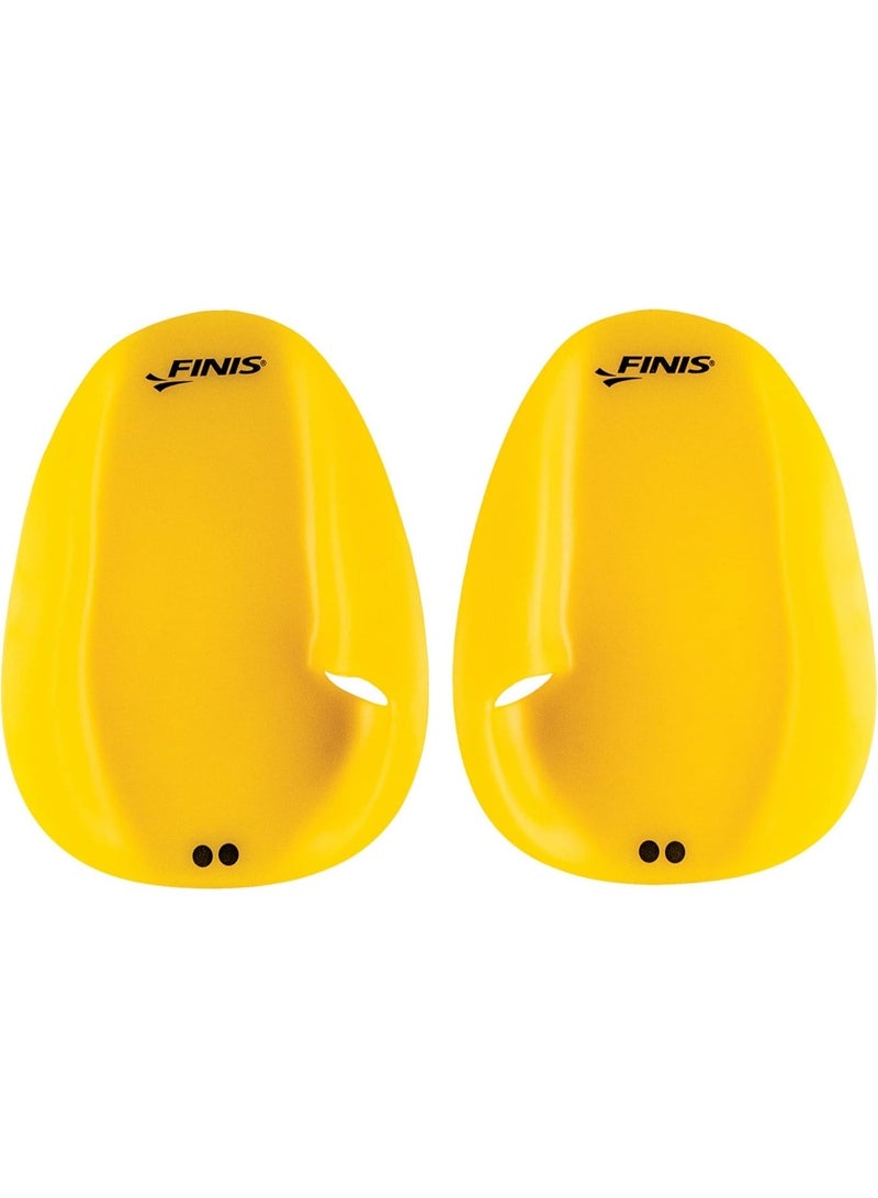 FINIS Agility Floating Swim Paddles - Strapless Design for Stroke Technique - Instant Feedback - Medium - Image 1