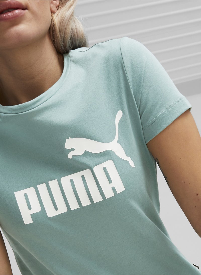 PUMA Essentials Logo Womens T-Shirt  - Image 3