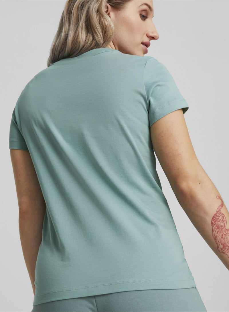 PUMA Essentials Logo Womens T-Shirt  - Image 4