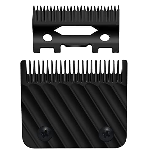 شفرات استبدال FX603B سوداء بتدرج الجرافيت الأسود متوافقة مع شفرات قص الشعر BaBylissPRO Barberology FX870FXF880FX810FX825FX673N