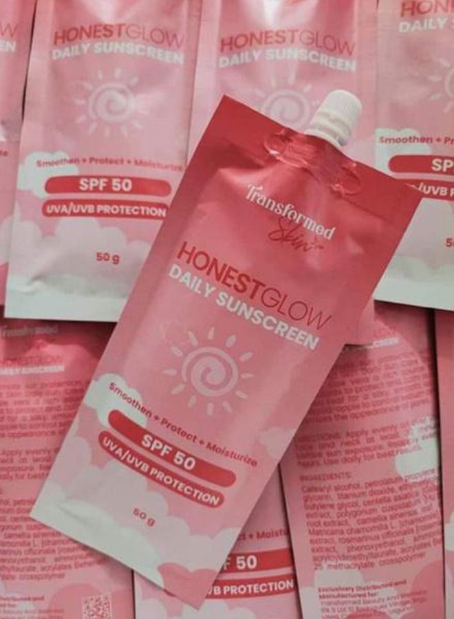 الجلد المتحول واقي شمسي من إونست جلو مع عامل حماية من الشمس 50 +++ - Image 1