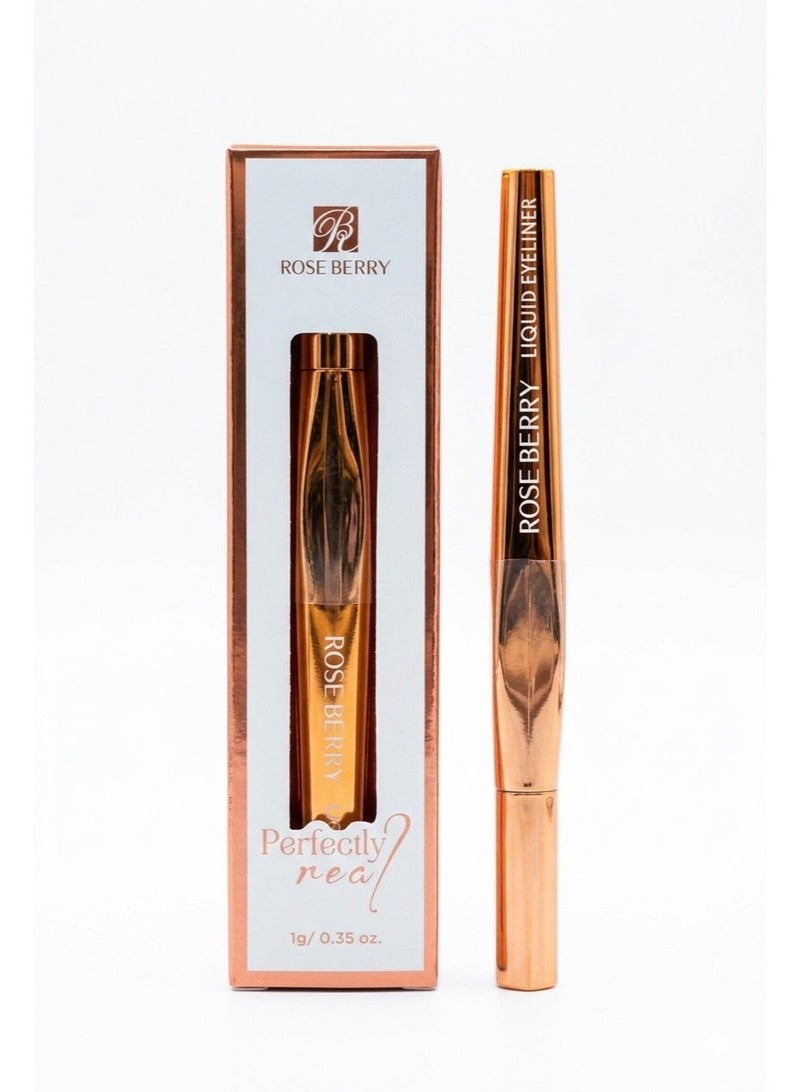 Rose Berry Perfectly Real Liquid Eyeliner, 1g/0.35 oz - Image 2