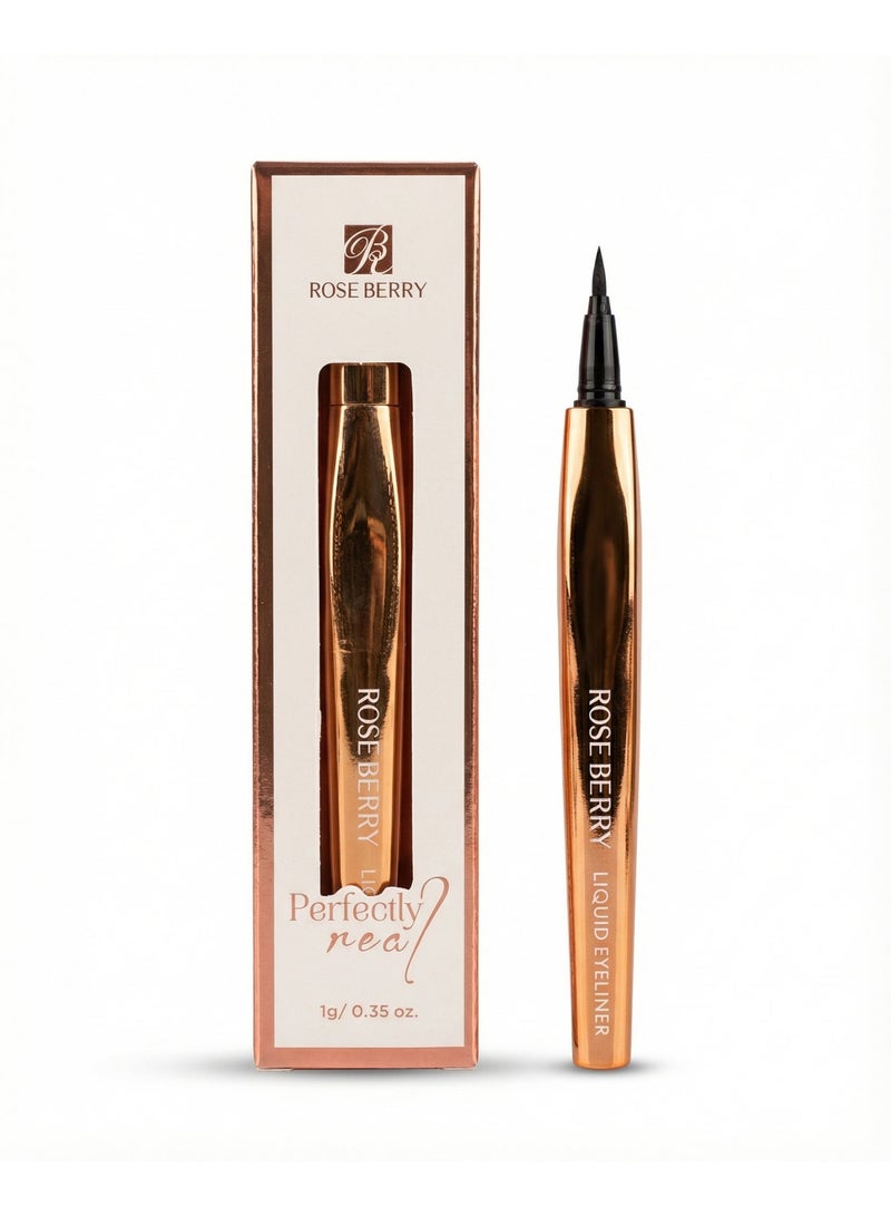 Rose Berry Perfectly Real Liquid Eyeliner, 1g/0.35 oz - Image 1