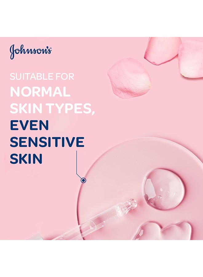 Johnson's JOHNSON’S, Cleansing Wipes, Fresh Hydration Micellar, Normal Skin, Pack of 25 wipes pink - Image 4