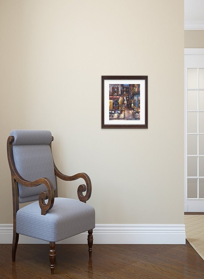 MCS 14.25x19.25 Puzzle Frame for Finished Puzzles, Walnut Woodgrain Vertical & Horizontal Wall-Mounted Picture Display for Preservation (1-Pack) - Image 5