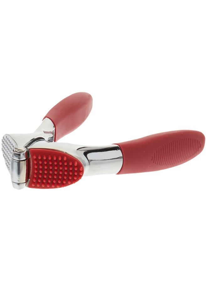 Trudeau Garlic Press, Red - Image 4