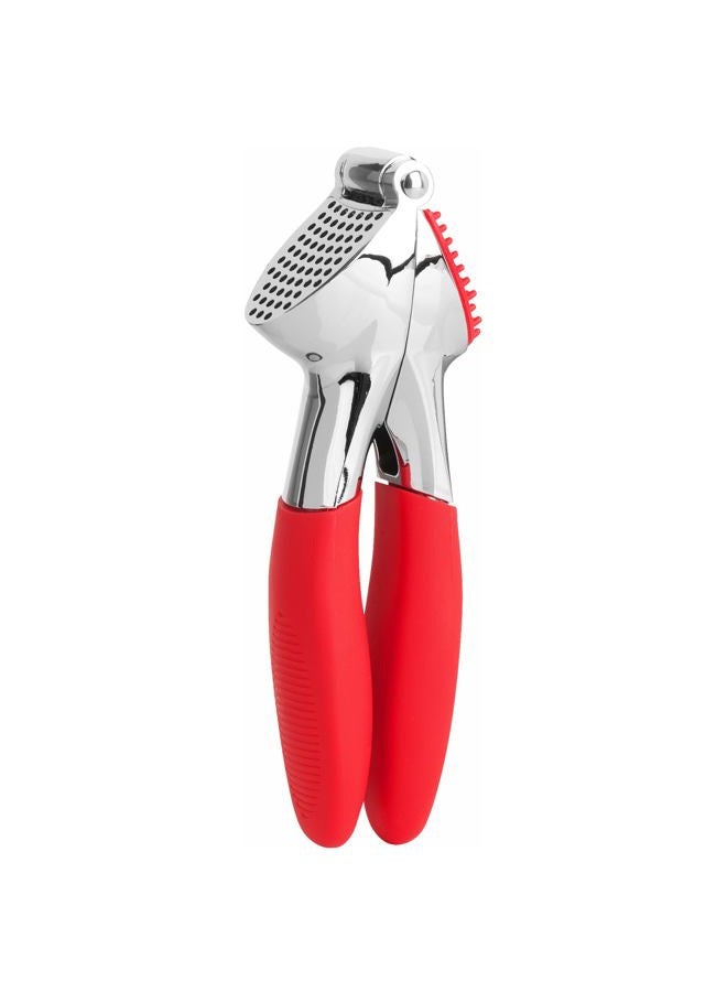 Trudeau Garlic Press, Red - Image 1