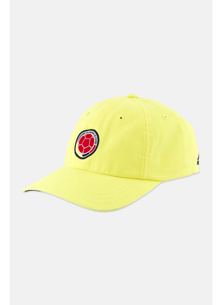 Adidas Women Embroidered Adjustable Cap, Yellow  - Image 1