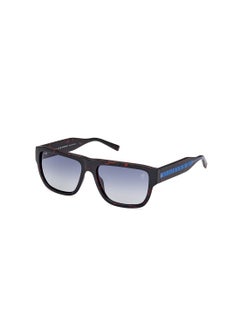 Timberland Men's Polarized Rectangular Sunglasses - TB933752D58 - Lens Size: 58 Mm  - Image 1
