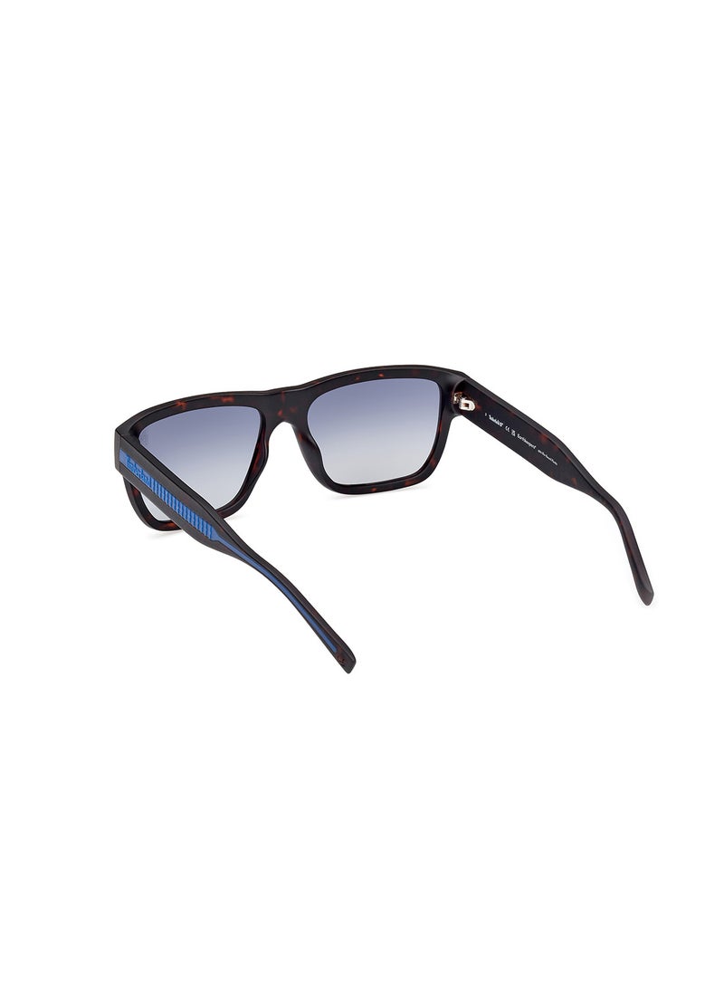 Timberland Men's Polarized Rectangular Sunglasses - TB933752D58 - Lens Size: 58 Mm  - Image 3