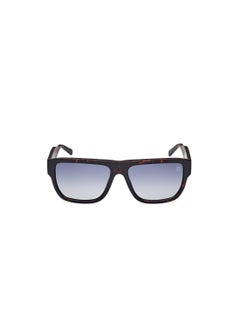 Timberland Men's Polarized Rectangular Sunglasses - TB933752D58 - Lens Size: 58 Mm  - Image 2