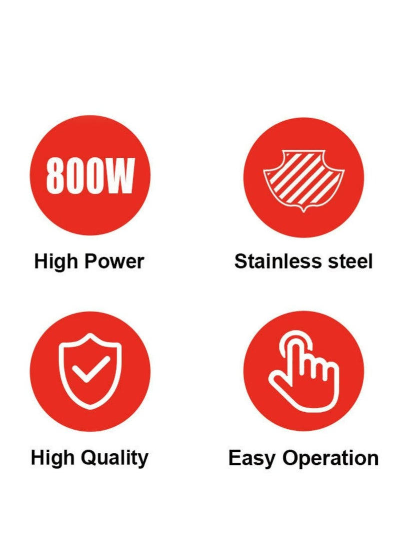تراديو صانع السلطة الكهربائي 5 في 1 - آلة تقطيع الخضروات متعددة الوظائف، مفرومة، مبشرة وقطاعة مع مخروطات قابلة للتبديل - معالج طعام سريع للفواكه والخضروات والجبن والمكسرات - Image 3