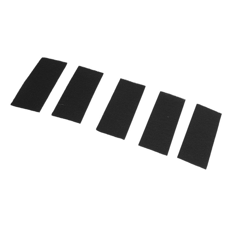 5pcs Ceiling Fan Blades Filters Professional Replacement Coconut Activated Carbon Fiber Ceiling Fan Filters for Home Kitchen Office Rectangular - Image 5