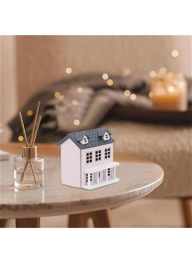 Doll House Toy for Kids Handmade Tiny House Toys Villa Small House Miniature Villa for Children Miniature House Model kit for Children Tiny House Building, Pink, MKH5Q1TFVMGKEEMK5CM - Image 4