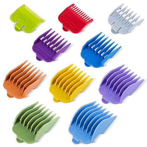 COSYONALL Professional Hair Clipper Guards Guide Combs,from 1/16inch to 1inch(1.5-25mm),Compatible with Wahl Professional Clippers/Trimmer - Image 1