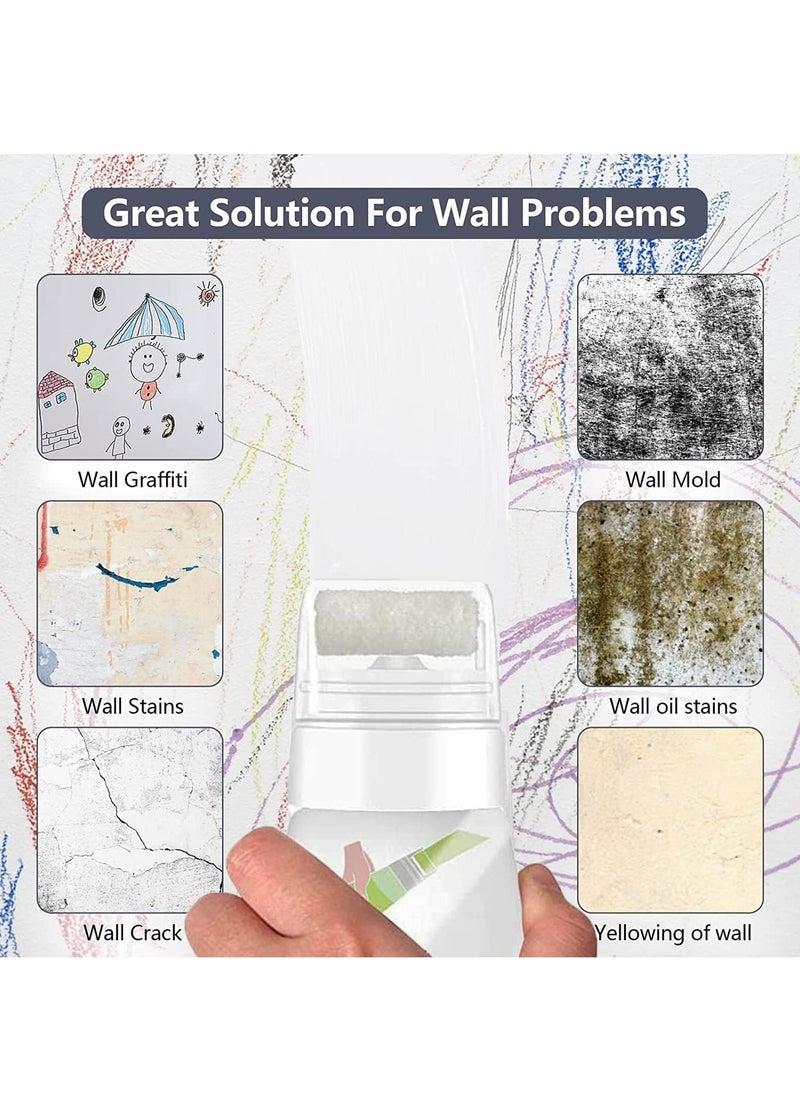 DubaiGallery Wall Repair Rolling Brush, Paste Paint Roller Rollers Brush, Dry Wall Graffiti Paint Repair Paste, Small Rolling Brush Wall Latex Paint Brush  - Image 4