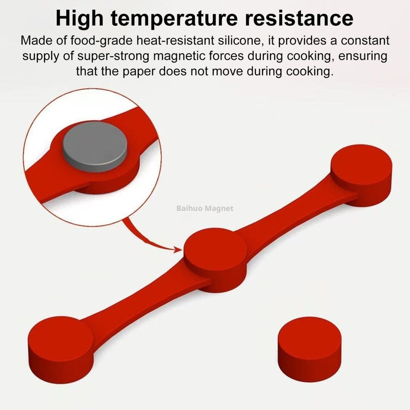 Silicone Magnetic Baking Clips Set - Image 5